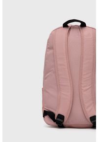 Adidas - adidas Plecak damski kolor różowy duży z nadrukiem. Kolor: różowy. Wzór: nadruk