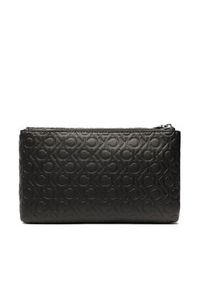 Calvin Klein Torebka Re-Lock Dbl Crossbody Emb Mono K60K610206 Czarny. Kolor: czarny. Materiał: skórzane #3