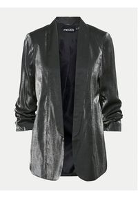 Pieces Marynarka Bosella 17153010 Czarny Regular Fit. Kolor: czarny. Materiał: wiskoza #8