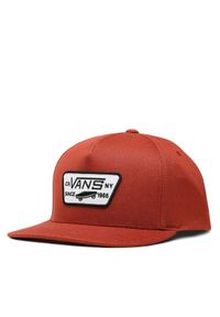 Vans Czapka z daszkiem Mn Full Patch Snapback VN000QPUADU1 Bordowy. Kolor: czerwony. Materiał: materiał