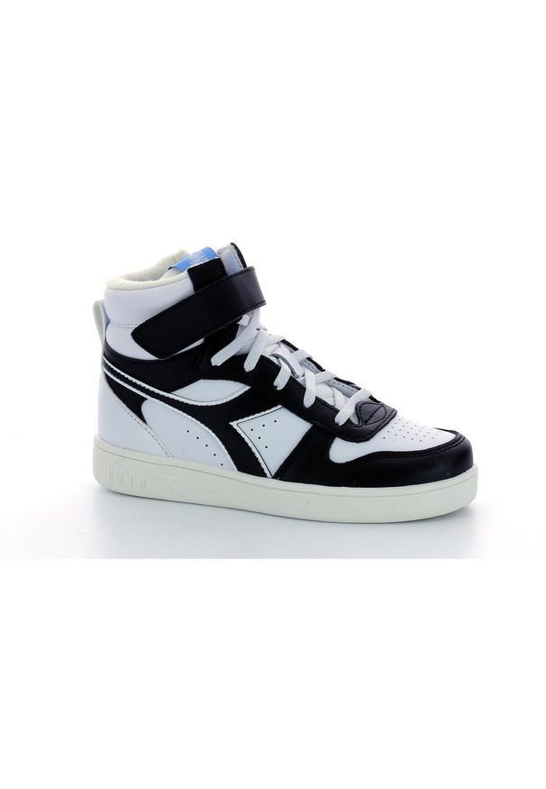 Diadora - Sneakersy dziecięce DIADORA MAGIC BASKET MID SYLVESTER PS 32. Kolor: czarny. Sport: turystyka piesza