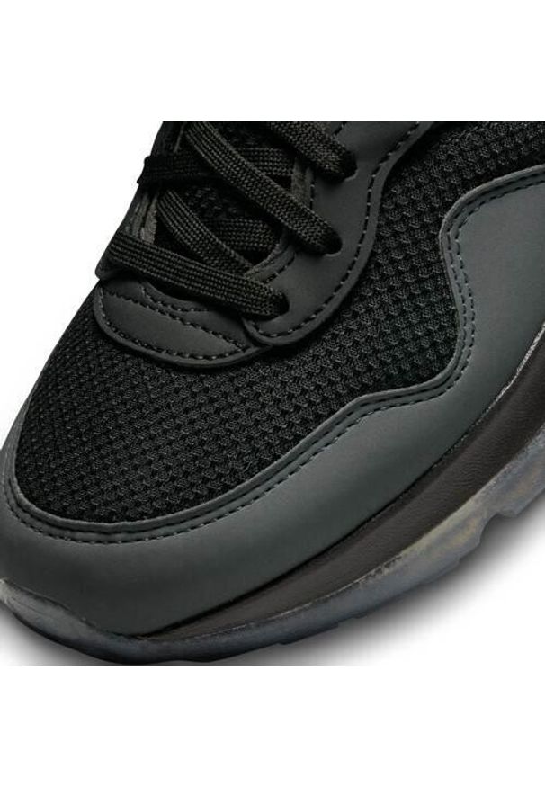 Buty do chodzenia damskie Nike Air Max Motif NN GS. Zapięcie: sznurówki. Kolor: czarny. Materiał: guma, tkanina. Szerokość cholewki: normalna. Model: Nike Air Max. Sport: turystyka piesza