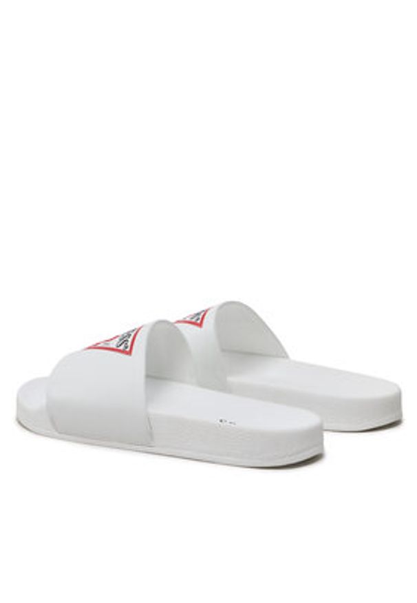 Guess Klapki Colico FM6CLC ELE19 Biały. Kolor: biały