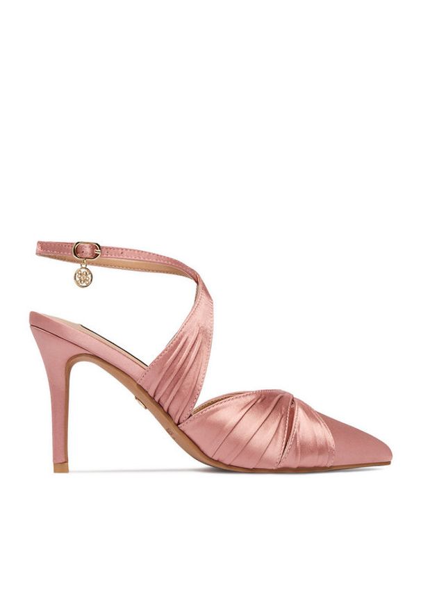 Nine West Szpilki CEO-259-73 02 Różowy. Kolor: różowy. Materiał: materiał. Obcas: na szpilce