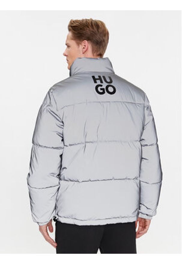 Hugo - HUGO Kurtka zimowa Biron 2343 50496467 Szary Regular Fit. Kolor: szary. Materiał: syntetyk. Sezon: zima