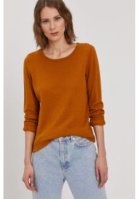Vero Moda - Sweter. Kolor: żółty #1