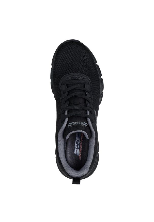 skechers - Buty Bobs Sport B Flex - Icy Edge Rozmiar 41 - 118109-BBK Czarny. Zapięcie: sznurówki. Kolor: czarny. Materiał: dzianina. Szerokość cholewki: normalna. Model: Skechers Sport