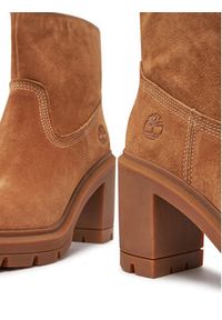 Timberland Botki Allington Heights Mid TB0A26WAEIZ1 Beżowy. Kolor: beżowy. Materiał: zamsz, skóra #6