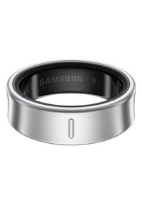 SAMSUNG - Samsung Galaxy Ring rozmiar 5 Tytan Srebrny. Kolor: srebrny. Materiał: skóra. Styl: casual, klasyczny #4