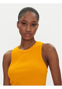 2NDDAY Top Purity 2252237387 Pomarańczowy Slim Fit. Kolor: pomarańczowy. Materiał: bawełna #4