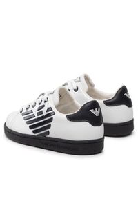 EA7 Emporio Armani Sneakersy XSX101 XOT46 B139 Biały. Kolor: biały. Materiał: skóra