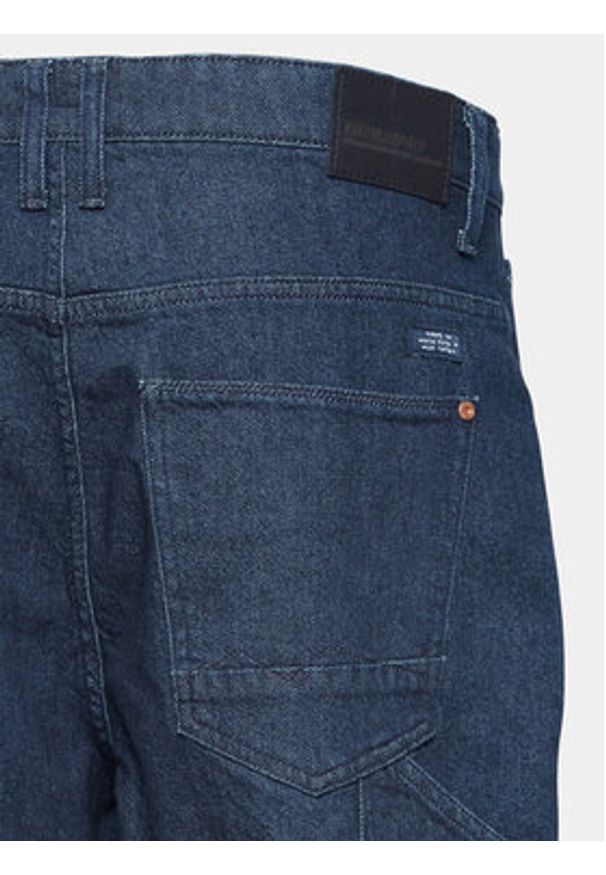 Blend Jeansy 20716419 Granatowy Relaxed Fit. Kolor: niebieski