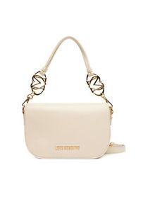 Love Moschino - LOVE MOSCHINO Torebka JC4049PP1NLF0110 Beżowy. Kolor: beżowy. Materiał: skórzane #4