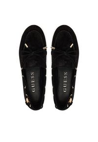 Guess Mokasyny FLPAIS SUE14 Czarny. Kolor: czarny. Materiał: zamsz, skóra #6