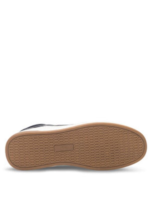 Lanetti Sneakersy MP07-11714-01 Granatowy. Kolor: niebieski. Materiał: skóra