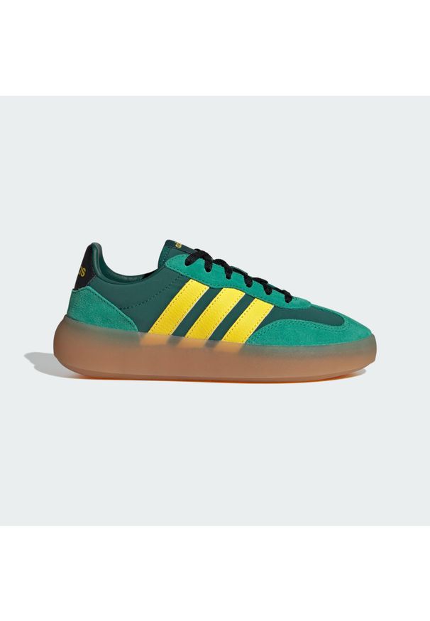 Adidas - Buty dla dzieci Barreda Decode. Okazja: na uczelnię, na co dzień. Kolor: zielony, wielokolorowy, żółty. Sport: joga i pilates