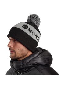 Czapka z logo Montane. Kolor: czarny. Styl: sportowy