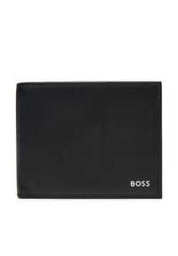 BOSS - Boss Duży Portfel Męski 50519268 Czarny. Kolor: czarny. Materiał: skóra