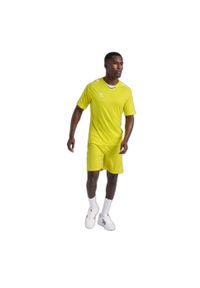 Koszulka piłkarska z krótkim rękawem męska Hummel Core XK Poly Jersey S/S. Kolor: zielony. Materiał: jersey. Długość rękawa: krótki rękaw. Długość: krótkie. Sport: piłka nożna