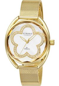 Zegarek Strand Zegarek damski Strand S734LXGWMG CYRKONIE złoty. Kolor: złoty #1
