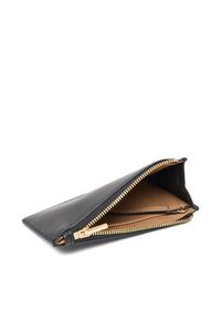 Calvin Klein Duży Portfel Damski Foil Logo Top Zip Cardcase LV04F1090G Czarny. Kolor: czarny. Materiał: skóra #4