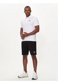 EA7 Emporio Armani Szorty sportowe 8NPS65 PJVRZ 1200 Czarny Regular Fit. Kolor: czarny. Materiał: bawełna. Styl: sportowy
