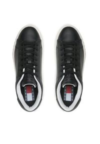 Tommy Jeans Sneakersy Leather Outsole EM0EM01213 Czarny. Kolor: czarny. Materiał: skóra #3