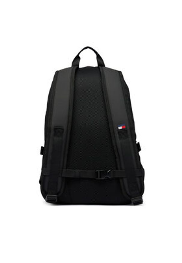 Tommy Jeans Plecak Tjm Daily Elevated Backpack AM0AM14217 Czarny. Kolor: czarny. Materiał: skóra