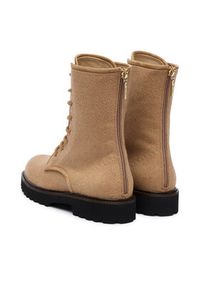 Max Mara Trzewiki Bakerzipwk 2524796012600 Brązowy. Kolor: brązowy. Materiał: materiał #2
