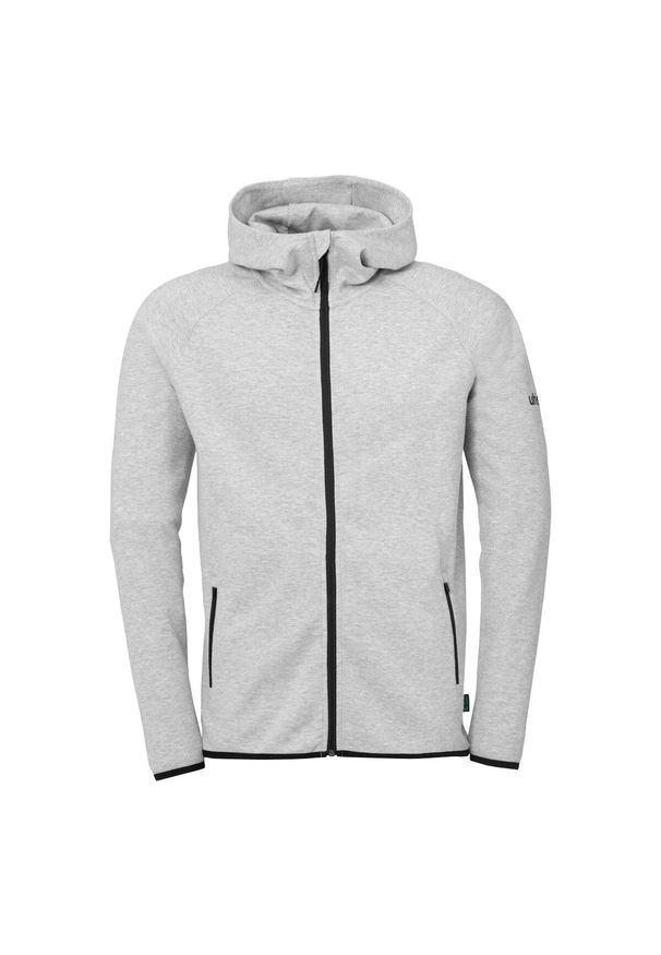 UHLSPORT - Dziecięca bluza dresowa z kapturem Uhlsport ID. Typ kołnierza: kaptur. Kolor: wielokolorowy, szary, fioletowy, czarny. Materiał: dresówka. Wzór: nadruk. Sport: piłka nożna