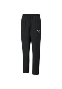 Puma - Spodnie Do Joggingu Męskie TeamRISE Sideline. Kolor: czarny. Materiał: dresówka. Sport: bieganie