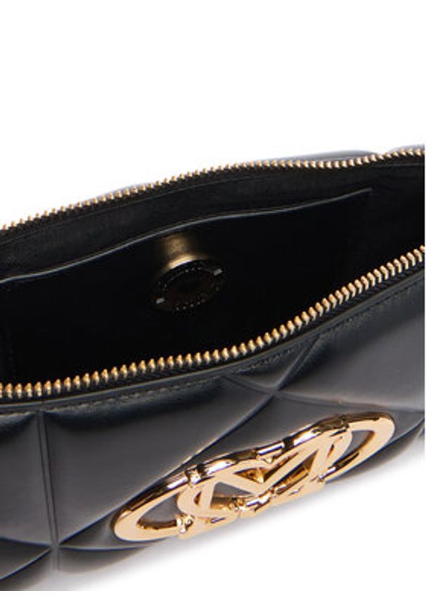 Love Moschino - LOVE MOSCHINO Torebka JC4111PP1OLC0000 Czarny. Kolor: czarny. Materiał: skórzane