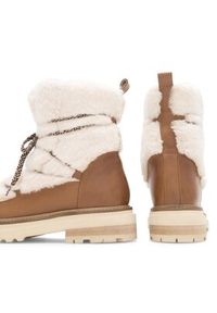 Badura Śniegowce STARK-02W4-013 Brązowy. Kolor: brązowy. Materiał: materiał #6