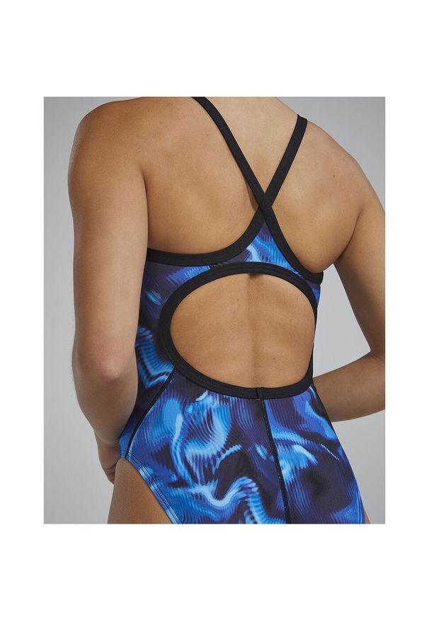 Strój do pływania TYR Waveform 420 Durafast Elite Diamondfit. Kolor: niebieski