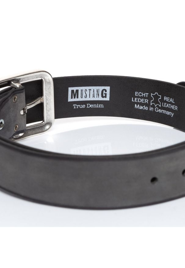 Mustang - MUSTANG PASEK SKÓRZANY SOPO-MUS140 790 40mm Ledergürtel (RO40-2251A). Materiał: skóra. Wzór: paski. Styl: klasyczny