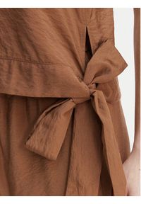 Marella Top Umico 2613161024 Brązowy Regular Fit. Kolor: brązowy. Materiał: wiskoza #4