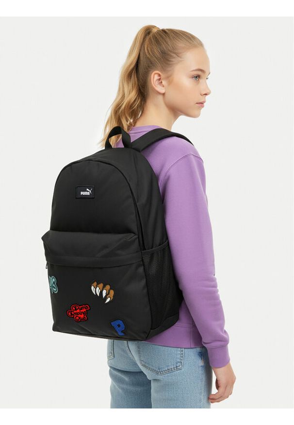 Puma Plecak Phase Patch 091730 01 Czarny. Kolor: czarny. Materiał: materiał