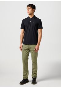 Wrangler - MESKIE SPODNIE WRANGLER GREENSBORO DUSTY OLIVE 112362347 #3