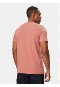Calvin Klein Jeans T-Shirt LV14RD254G Pomarańczowy Regular Fit. Kolor: pomarańczowy. Materiał: bawełna #2