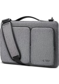 TECH-PROTECT - Tech-Protect Defender Bag Laptop 15-16 szary. Kolor: szary. Materiał: materiał. Styl: casual, elegancki