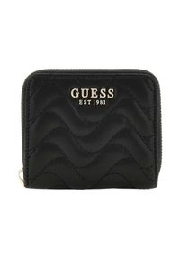 Guess - GUESS Czarny portfel damski Melisandra. Kolor: czarny. Materiał: skóra ekologiczna #3