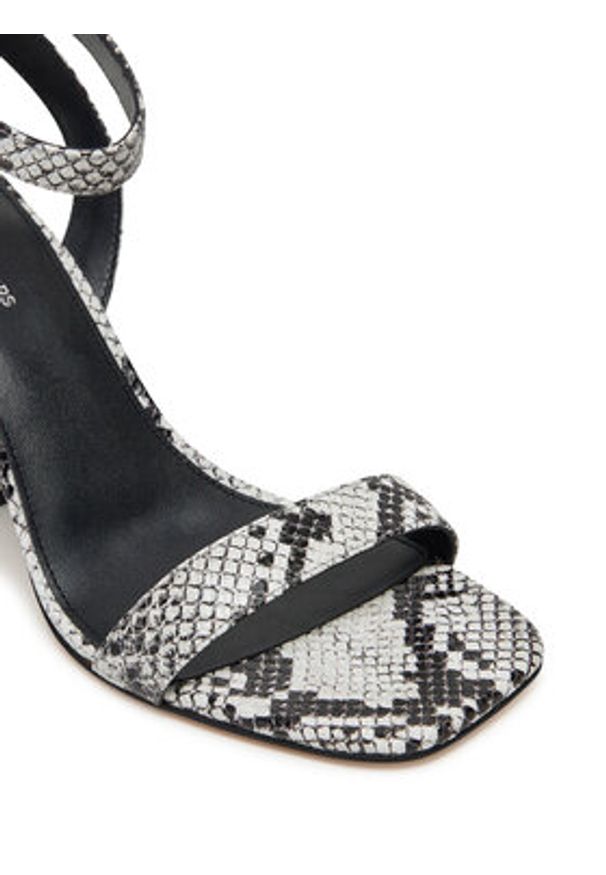 MICHAEL Michael Kors Sandały Merriam 40S5MMHS1E Szary. Kolor: szary. Materiał: skóra