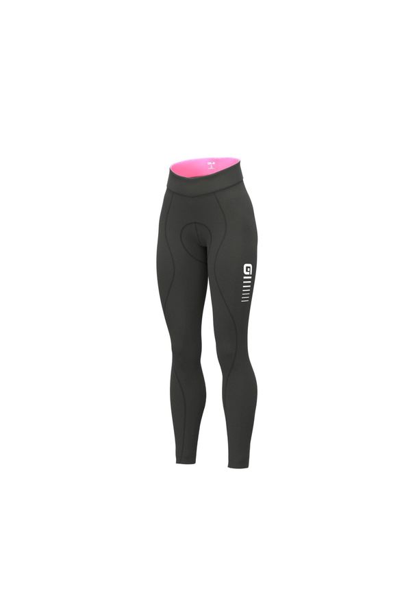 ALÉ CYCLING - Spodnie rowerowe damskie Alé Cycling Solid Essential. Kolor: wielokolorowy, różowy, czarny