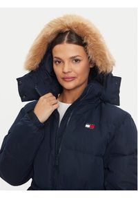 Tommy Jeans Kurtka puchowa Alaska DW0DW18821 Granatowy Regular Fit. Kolor: niebieski. Materiał: syntetyk #7