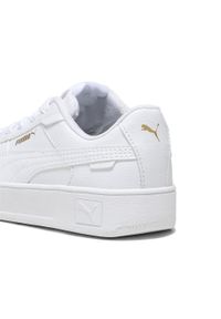 Puma - Dziecięce sneakersy Carina Street PUMA White Gold. Kolor: biały, wielokolorowy, żółty. Sezon: lato. Sport: bieganie
