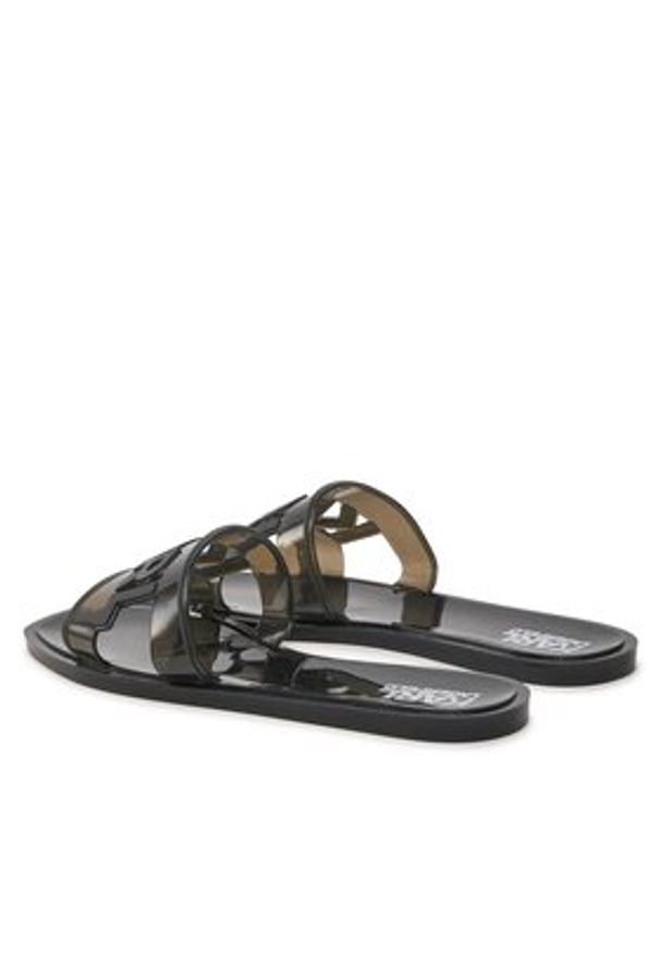 Karl Lagerfeld - KARL LAGERFELD Klapki KL80005T Czarny. Kolor: czarny. Materiał: syntetyk