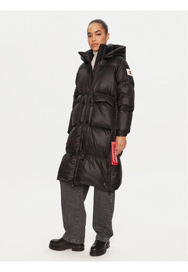 After Label Kurtka puchowa Aberdeen A00031 Czarny Regular Fit. Kolor: czarny. Materiał: syntetyk