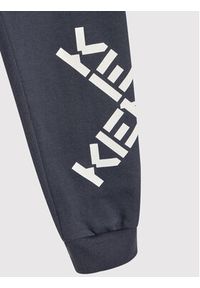 Kenzo kids - Kenzo Kids Spodnie dresowe K24226 Szary Regular Fit. Kolor: szary. Materiał: bawełna #2