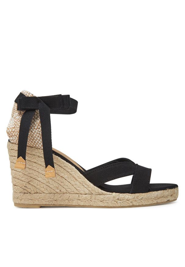 Espadryle Castañer. Kolor: czarny
