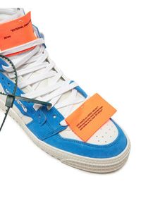 OFF-WHITE - Off-White Sneakersy OMIA065S22LEA0040140 Niebieski. Kolor: niebieski. Materiał: skóra, zamsz